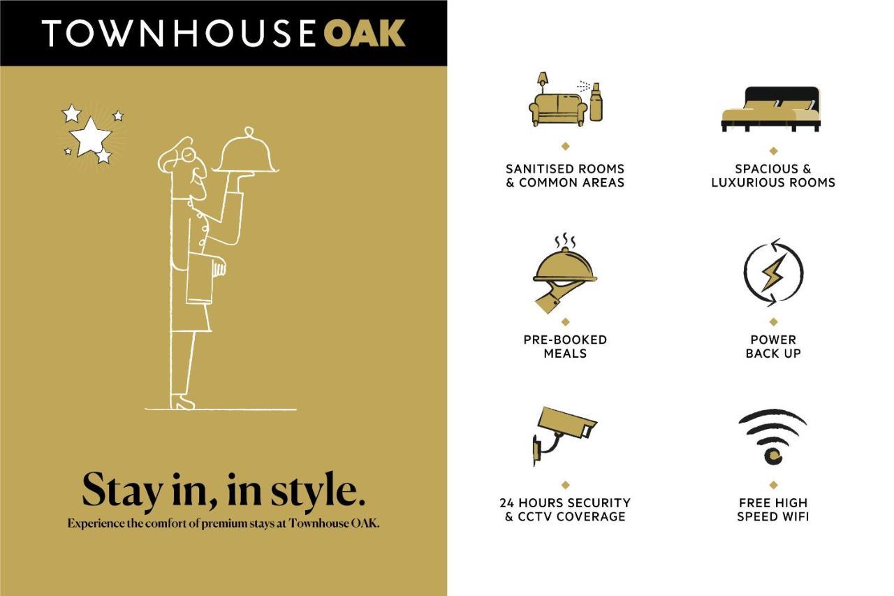 Townhouse Oak Pentagon Residency Hotel Bhubaneswar Eksteriør billede